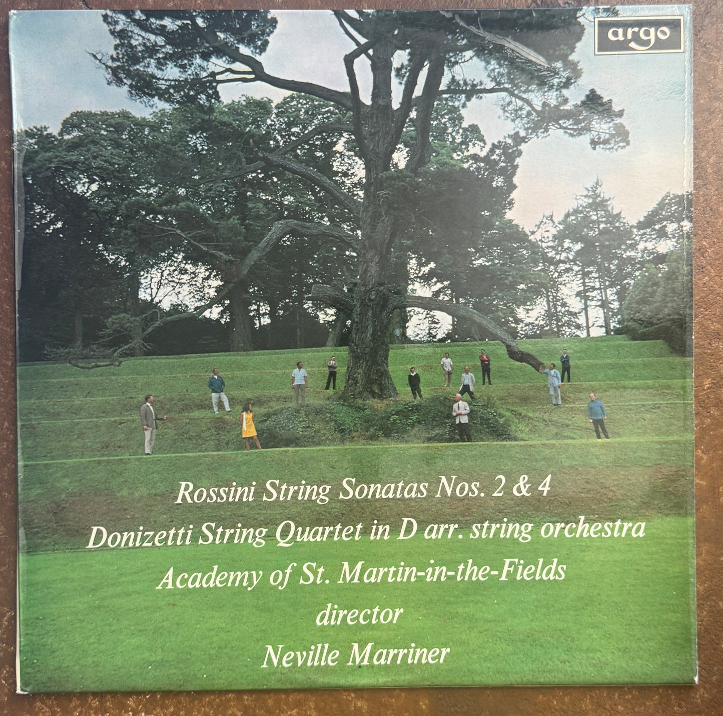 Rossini / Donizetti, Academy Of St. Martin-in-the-Fields Director Neville Marriner – String Sonatas Nos. 2 & 4 / String Quartet In D Arr. String Orchestra