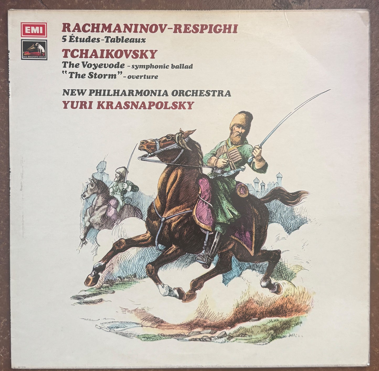 Rachmaninov - Respighi / Tchaikovsky, New Philharmonia Orchestra, Yuri Krasnapolsky – 5 Études-Tableaux / The Voyevode - Symphonic Ballad / "The Storm" - Overture