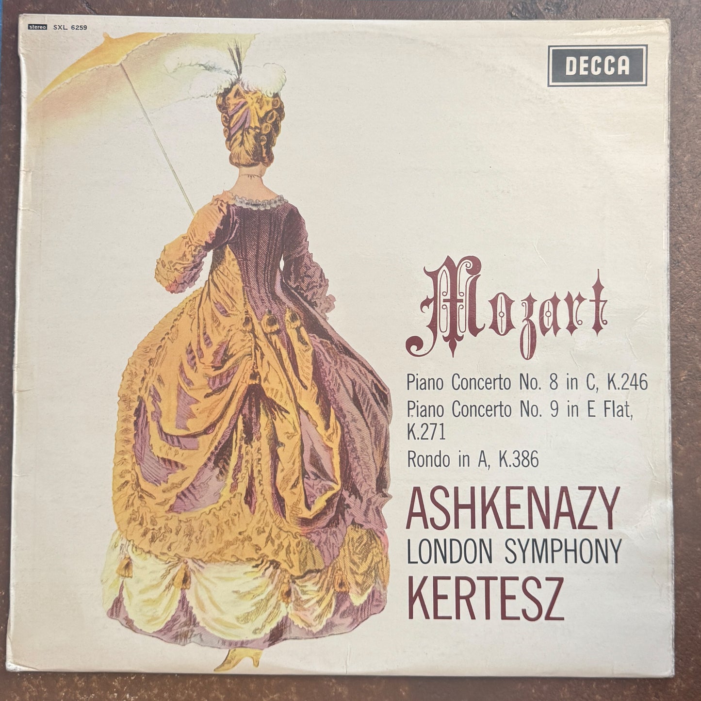 Mozart, Ashkenazy, Kertesz, London Symphony Orchestra – Piano Concerto No. 8 In C, K.246 / Piano Concerto No. 9 In E Flat, K.271 / Rondo In A, K.386