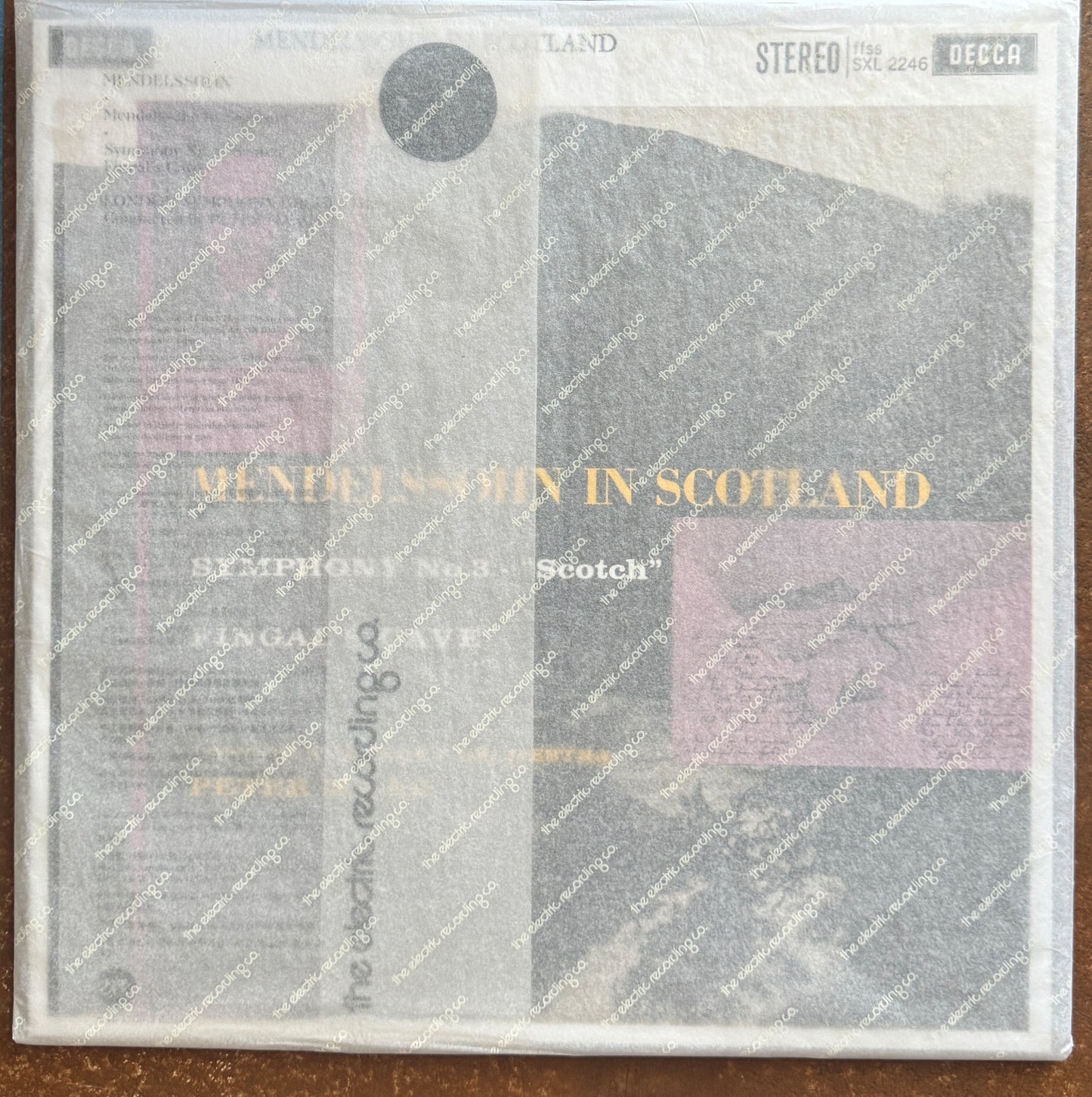 Mendelssohn, London Symphony Orchestra, Peter Maag – Mendelssohn In Scotland - Symphony No. 3 'Scotch', Fingal's Cave
