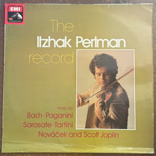 Itzhak Perlman – The Itzhak Perlman Record