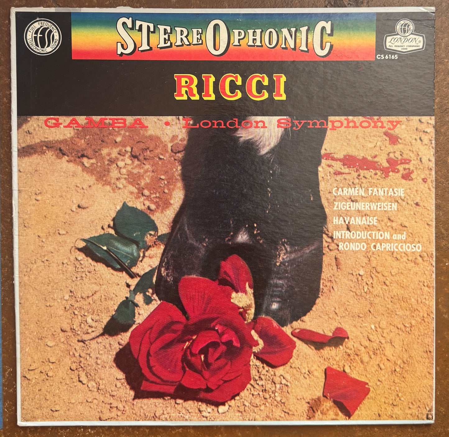 Ricci, Gamba, London Symphony – Carmen Fantasie / Zigeunerweisen / Havanaise / Introduction And Rondo Capriccioso