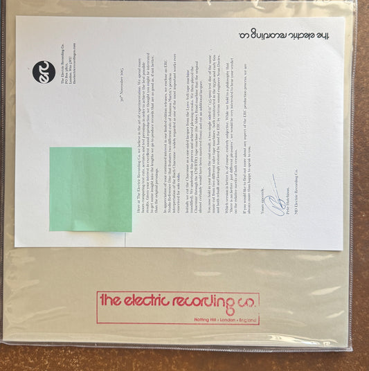 UNRELEASED, ONE OF A KIND, PROMO/ GIFT, JOANNA MARTZY BACH CHACONNE, SINGLE SIDE 45 RPM 2 X LP