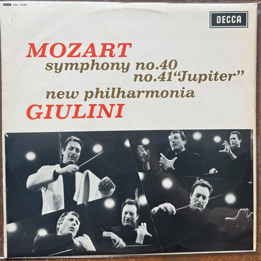 Mozart - Giulini, New Philharmonia – Symphony No. 40 / No. 41 »Jupiter«