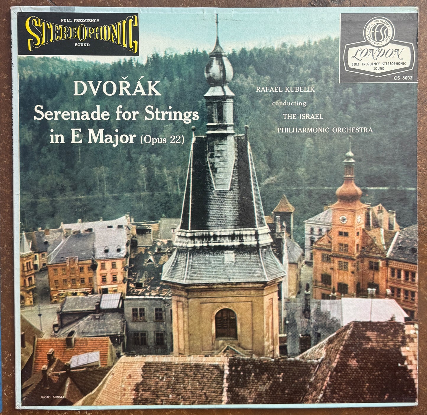 Dvořák, Rafael Kubelik, The Israel Philharmonic Orchestra – Serenade For Strings In E Major (Opus 22)