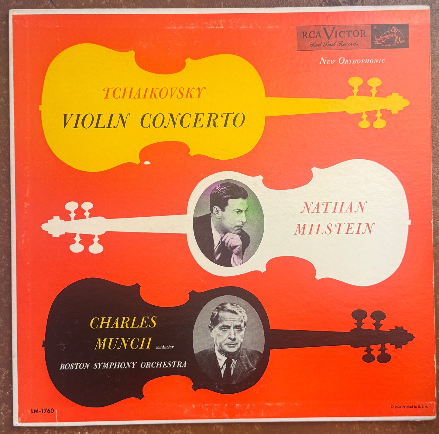 Nathan Milstein, Charles Munch, Boston Symphony Orchestra, Tchaikovsky – Violin Concerto
