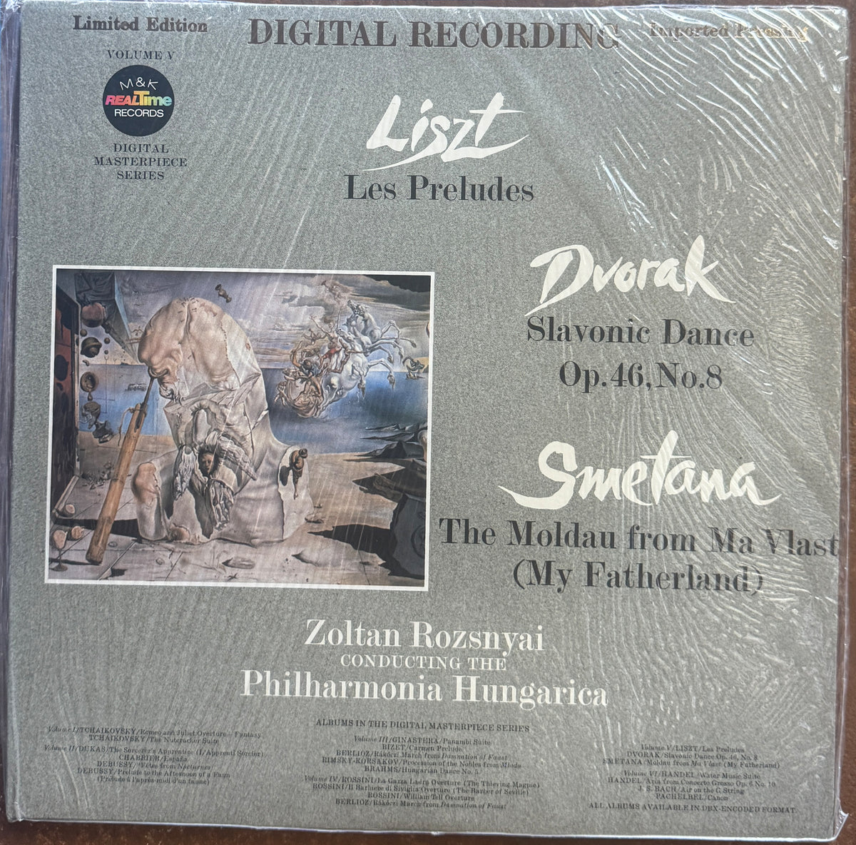 Liszt, Dvorak, Smetana, Zoltan Rozsnyai, Philharmonia Hungarica – Les Preludes, Slavonic Dance Op.46, No.8, The Moldau From Ma Vlast