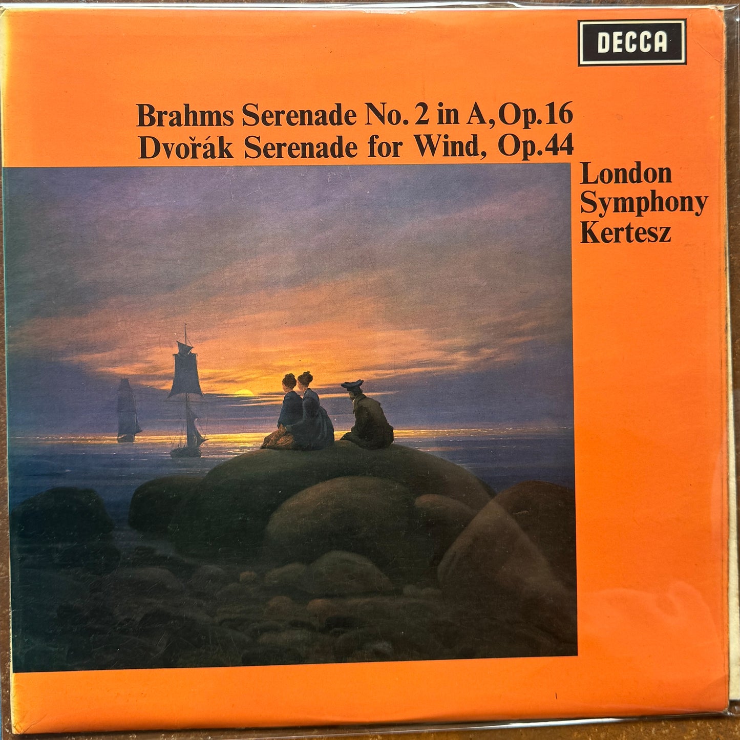 Brahms / Dvořak, London Symphony, Kertesz – Serenade No. 2 In A, Op. 16 / Serenade For Wind, Op. 44