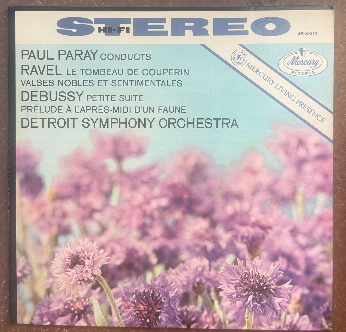 Paul Paray Conducts Ravel / Debussy, Detroit Symphony Orchestra – Le Tombeau De Couperin / Valses Nobles Et Sentimentales / Petite Suite / Prélude À L'Après-Midi D'Un Faune