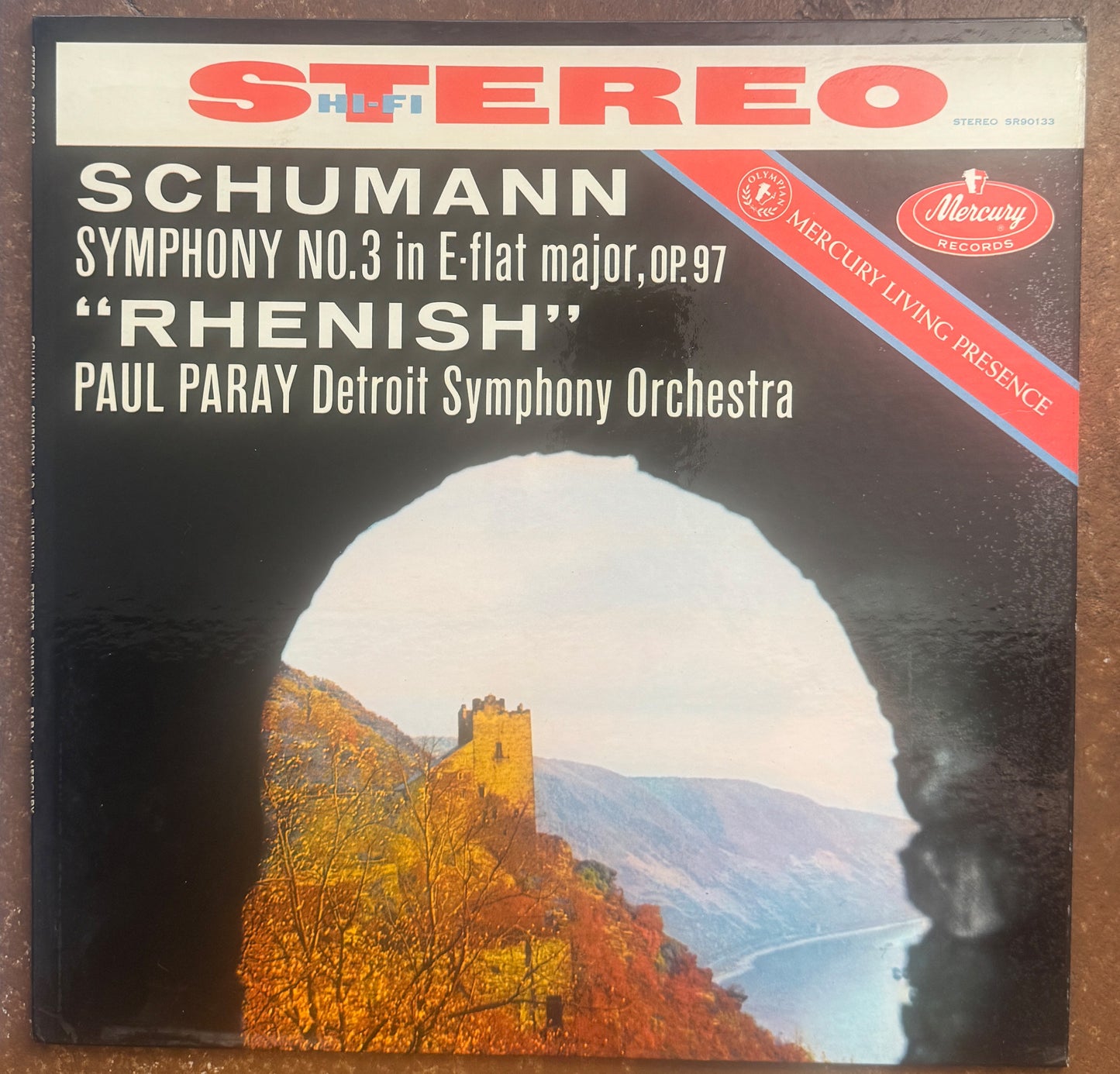 Schumann - Paul Paray, Detroit Symphony Orchestra – Symphony No. 3 In E-Flat Major, Op. 97 "Rhenish"