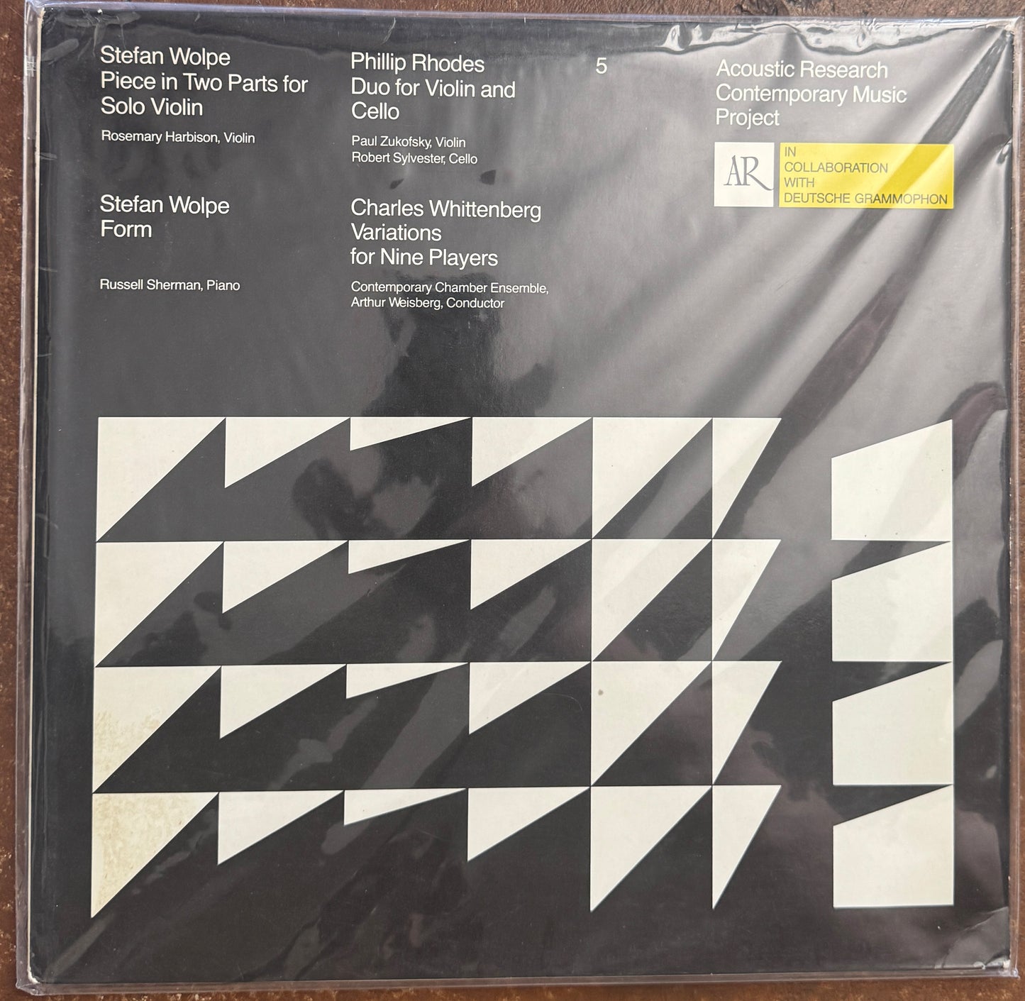 ACOUSTIC RESEARCH+DEUTSCHE GRAMMOPHON CONTEMPORARY MUSIC PROJECT 1-6
