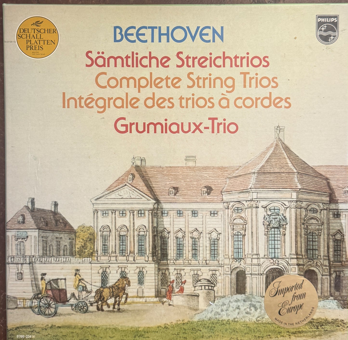 Beethoven, Grumiaux-Trio – Sämtliche Streichtrios = Complete String Trios = Intégrale Des Trios À Cordes