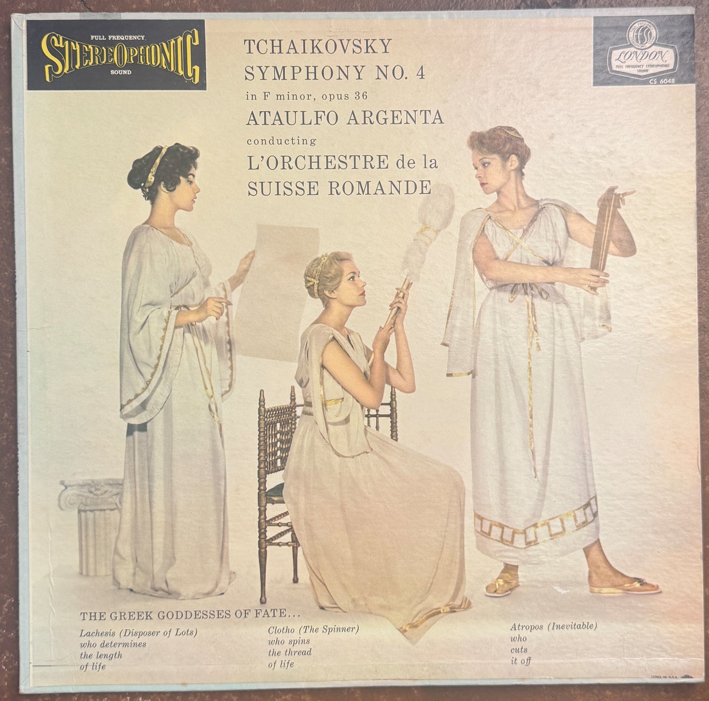 Tchaikovsky, Argenta Conducting L'Orchestre De La Suisse Romande – Symphony No 4