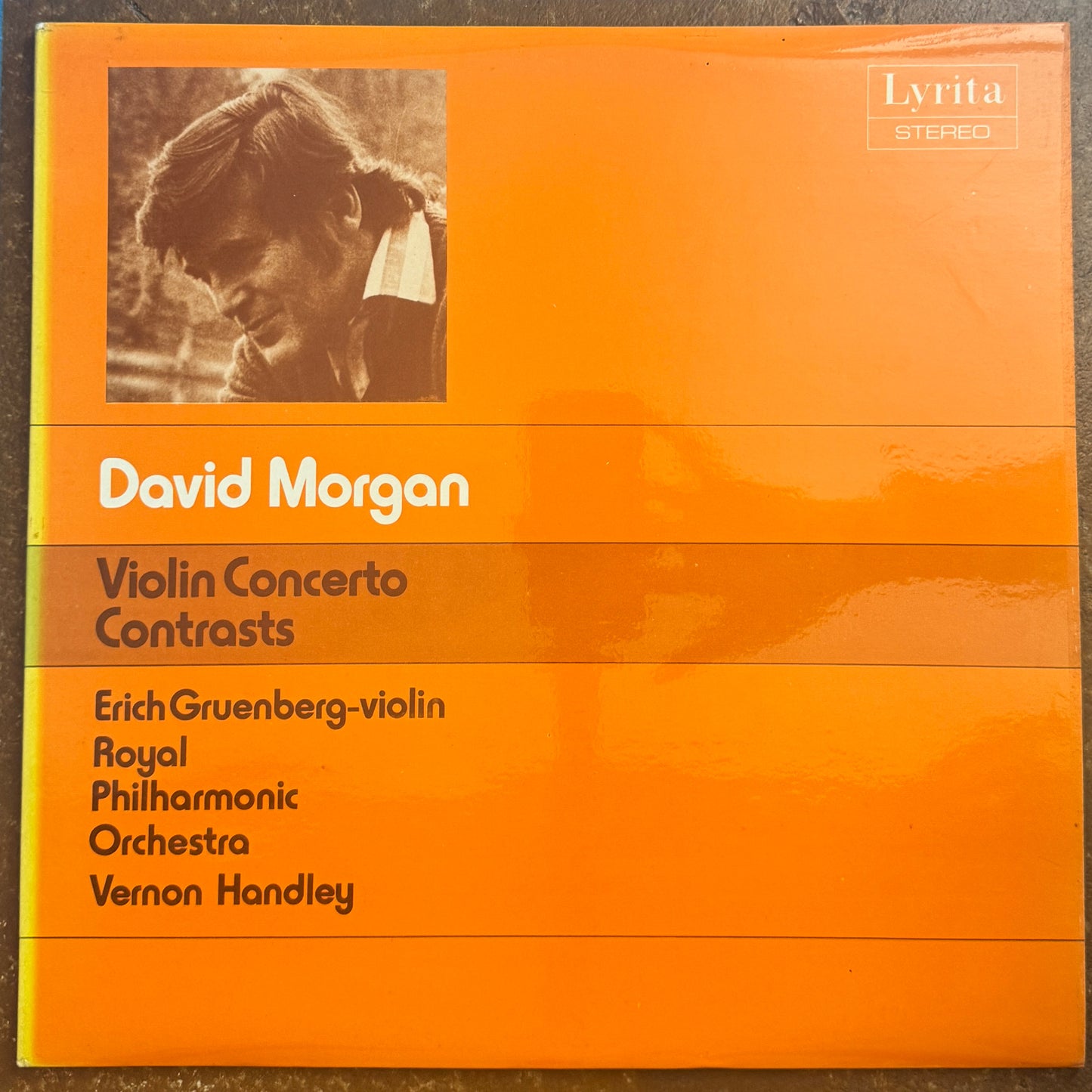 David Morgan - Erich Gruenberg, Royal Philharmonic Orchestra, Vernon Handley – Violin Concerto / Contrasts
