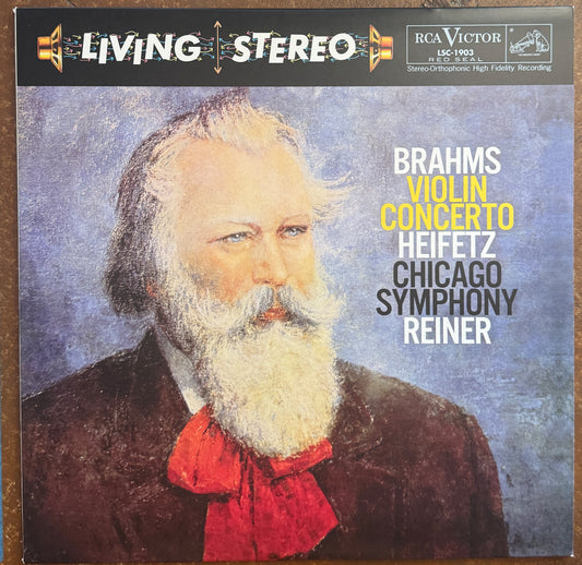Brahms / Heifetz, Chicago Symphony, Reiner – Violin Concerto