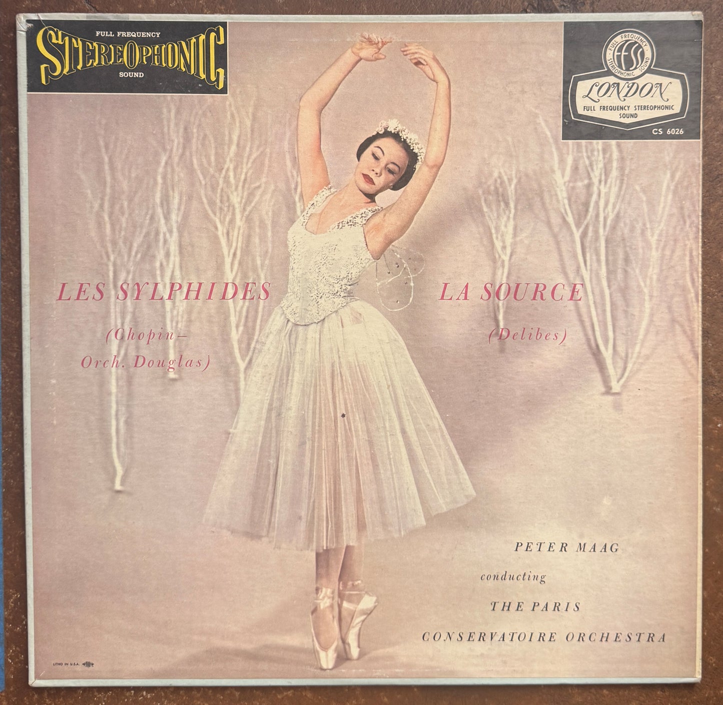 Chopin / Delibes, Peter Maag, The Paris Conservatoire Orchestra – Les Sylphides / La Source