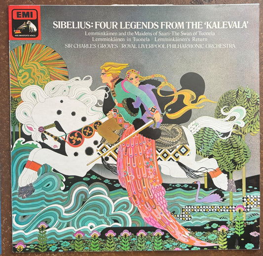 Sibelius, Royal Liverpool Philharmonic Orchestra Conducted by Sir Charles Groves – Four Legends From The 'Kalevala'