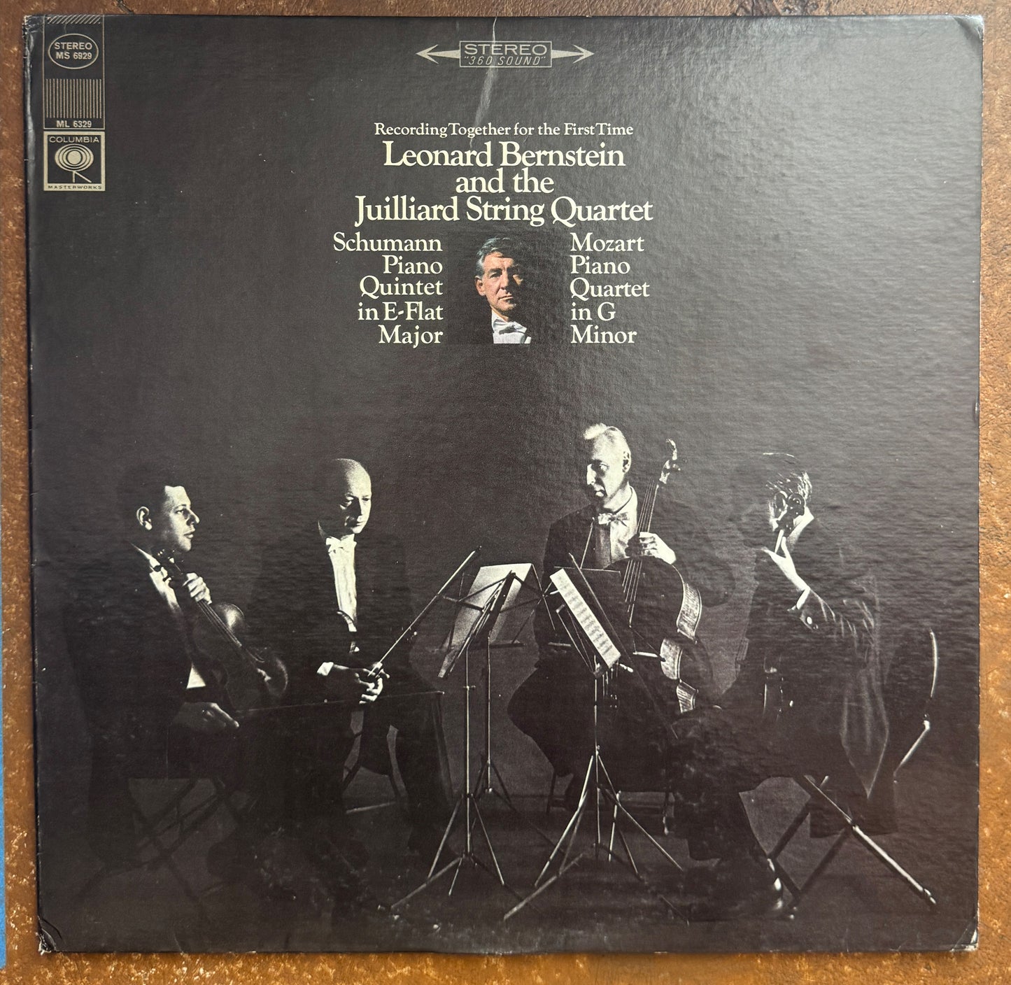 Schumann, Mozart - Leonard Bernstein and the Juilliard String Quartet – Piano Quintet In E-Flat Major / Piano Quartet In G Minor
