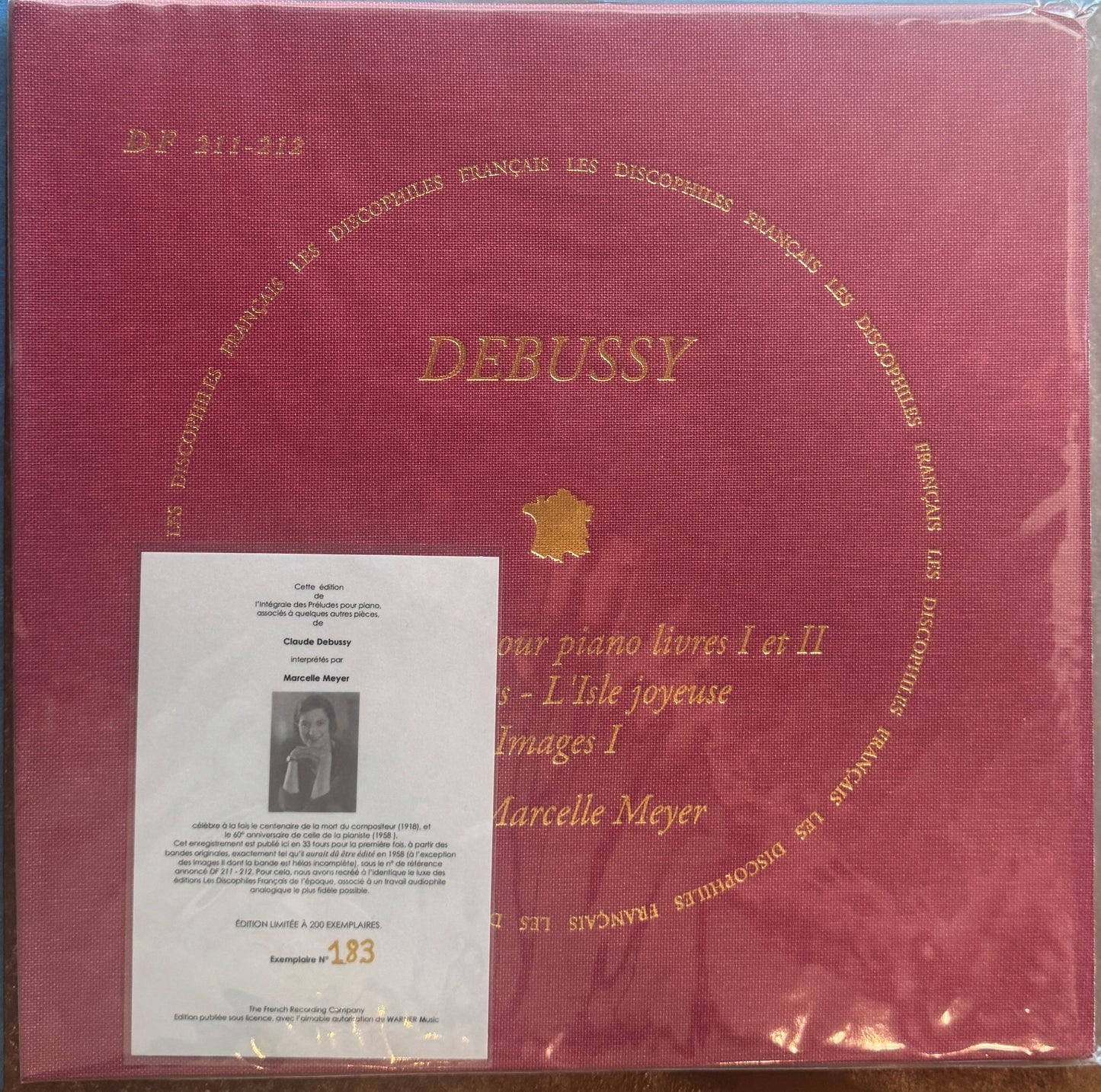 Debussy, Marcelle Meyer – Les Préludes Pour Piano Livres I Et II - Masques, L'Isle Joyeuse - Images I