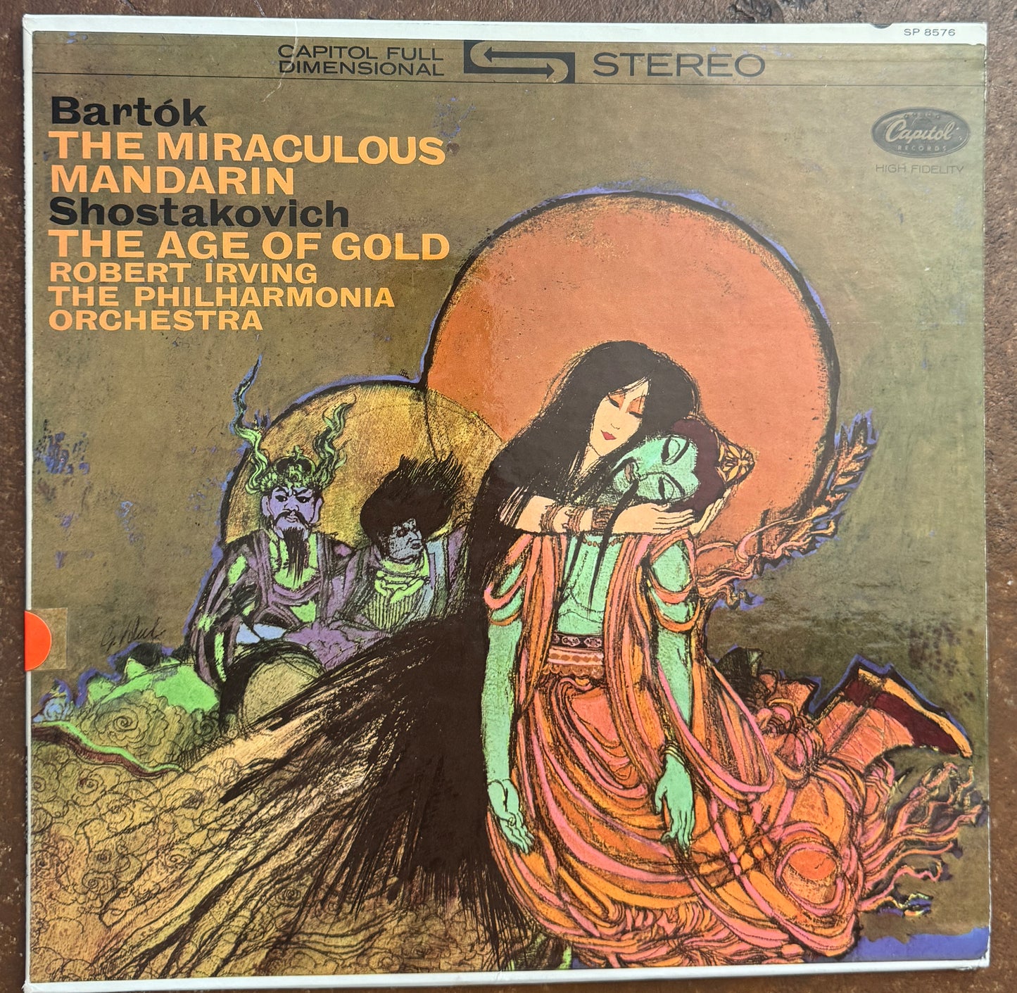 Bartók / Shostakovich, Robert Irving (2), The Philharmonia Orchestr – The Miraculous Mandarin / The Age Of Gold