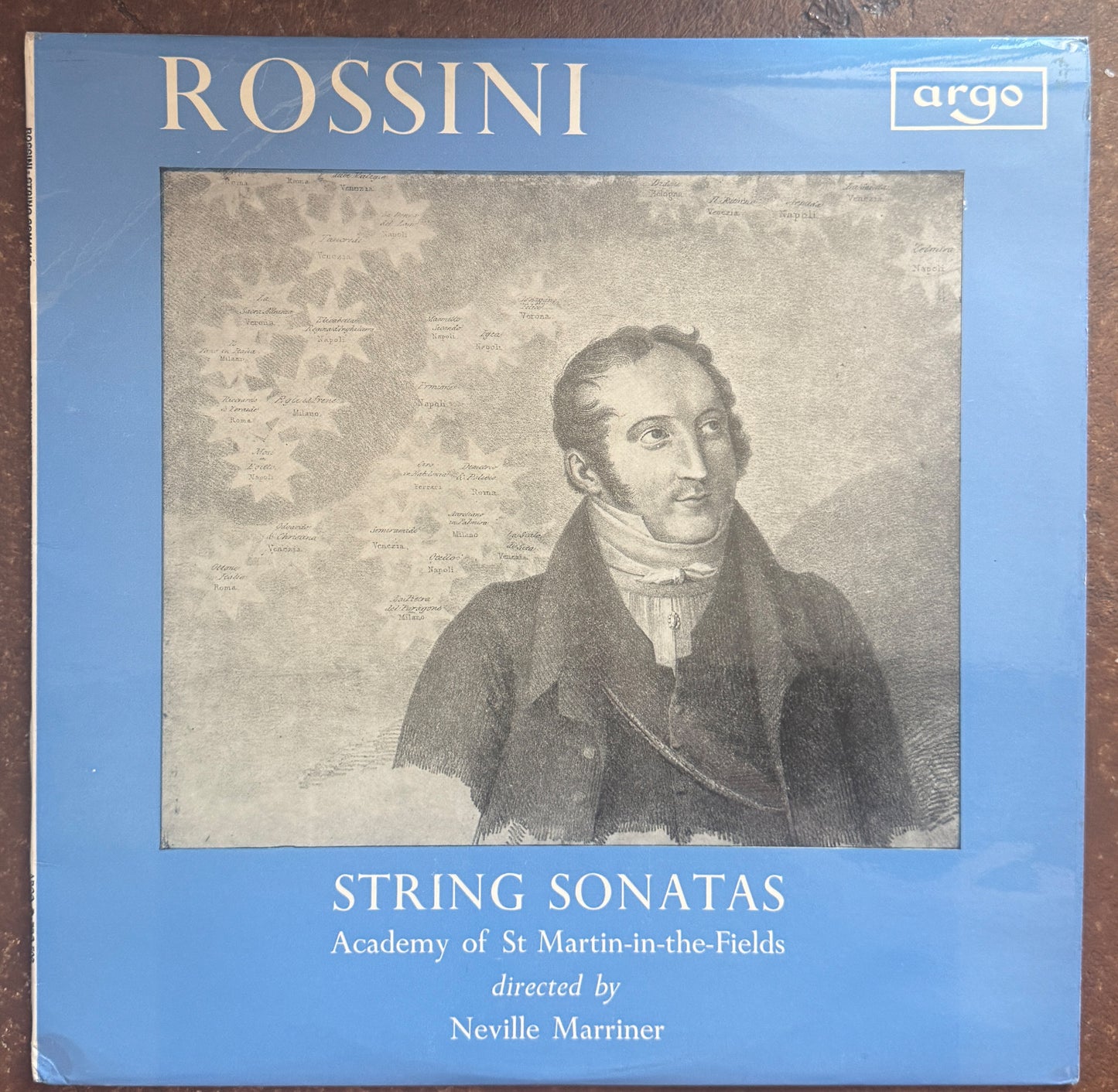 Rossini, Academy Of St. Martin-in-the-Fields Directed By Neville Marriner – String Sonatas