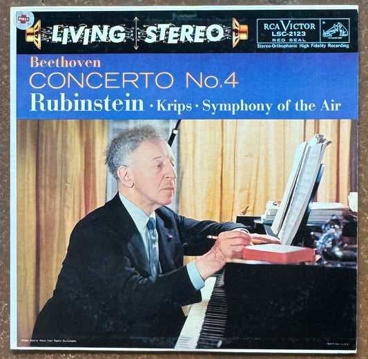 Beethoven, Rubinstein · Krips · Symphony Of The Air – Concerto No.4 In G Op. 58
