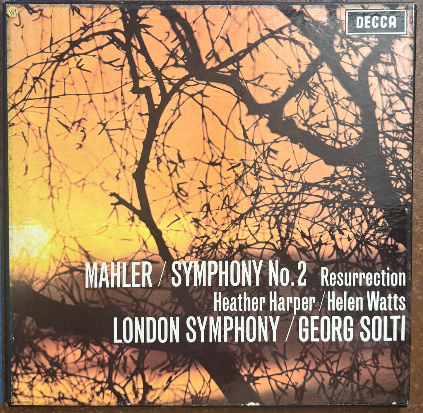 Mahler / London Symphony / Georg Solti, Heather Harper, Helen Watts – Symphony No.2 Resurrection