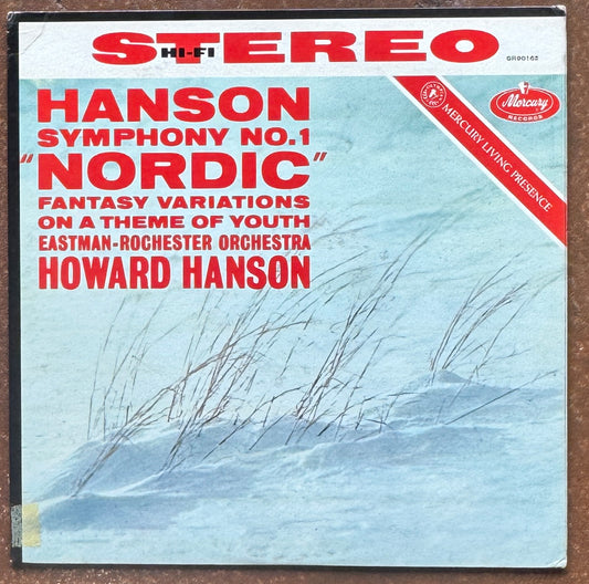 Howard Hanson, Eastman-Rochester Orchestra – Symphony No. 1 "Nordic" / Fantasy Variations On A Theme Of Youth