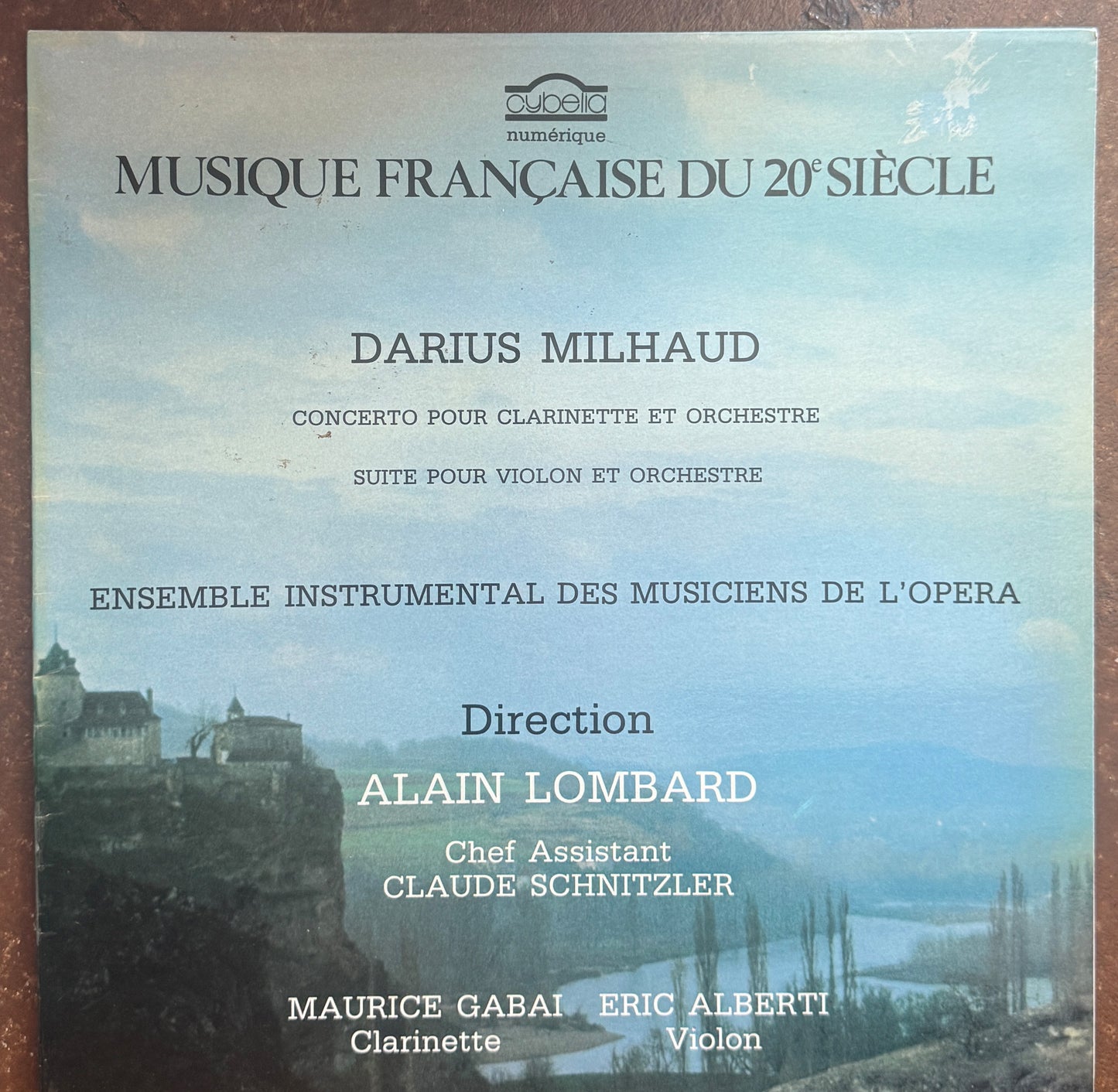 Darius Milhaud – Concerto Pour Clarinette Et Orchestre / Suite Pour Violon Et Orchestre