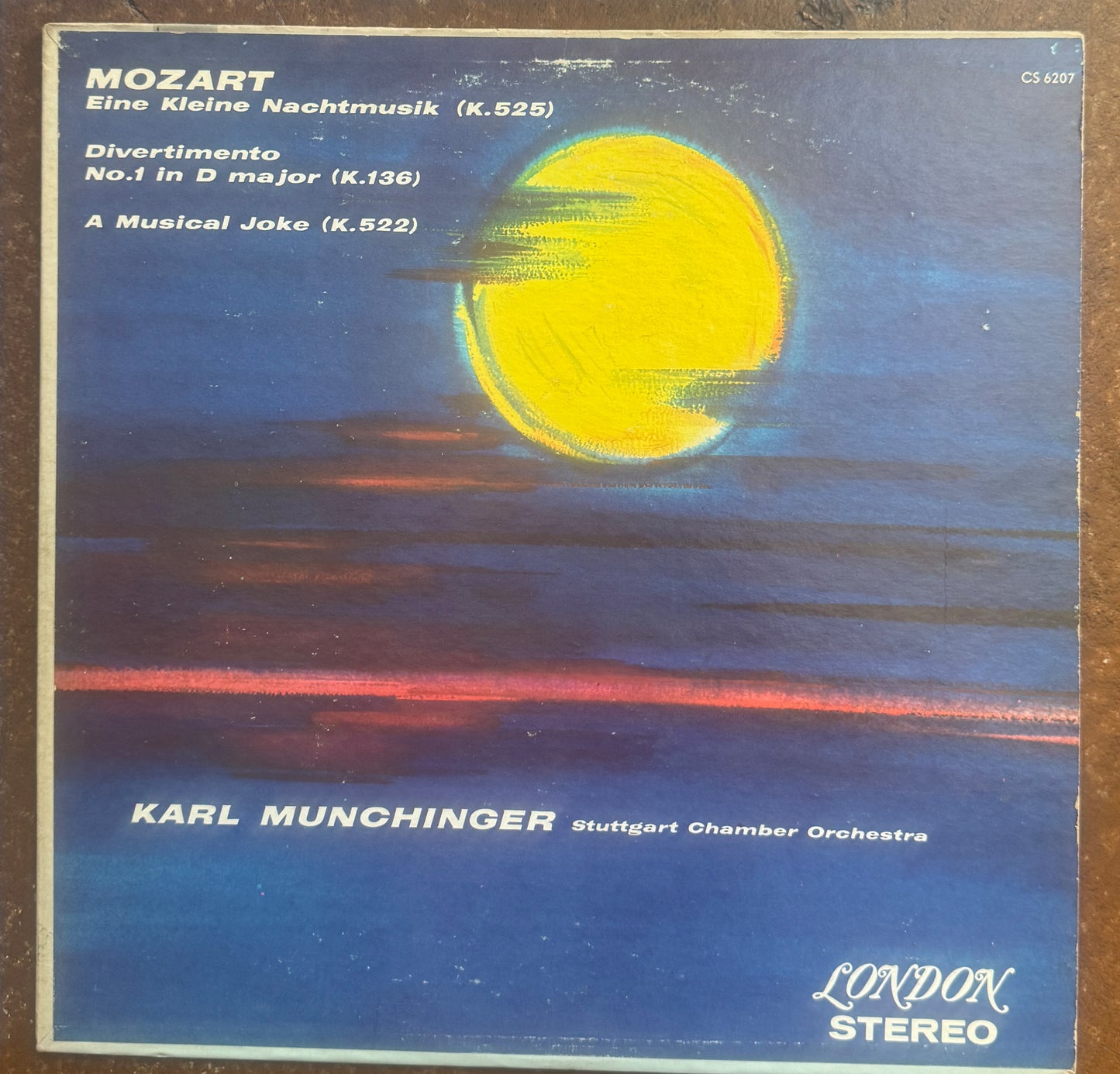 Mozart - Karl Munchinger, Stuttgart Chamber Orchestra – Eine Kleine Nachtmusik / Divertimento / A Musical Joke