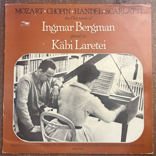 Käbi Laretei, Mozart, Chopin, Händel, Scarlatti – Spelar Musiken Till Ingmar Bergmans Filmer: Djävulens Öga, Ansikte Mot Ansikte, Viskningar Och Rop Samt Höstsonaten