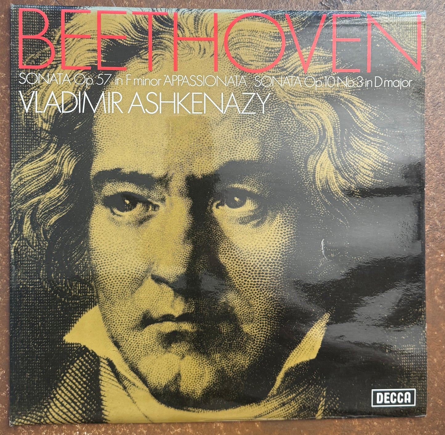 Beethoven - Vladimir Ashkenazy – Sonata Op.57 In F Minor "Appassionata" / Sonata Op.10 No.3 In D Major