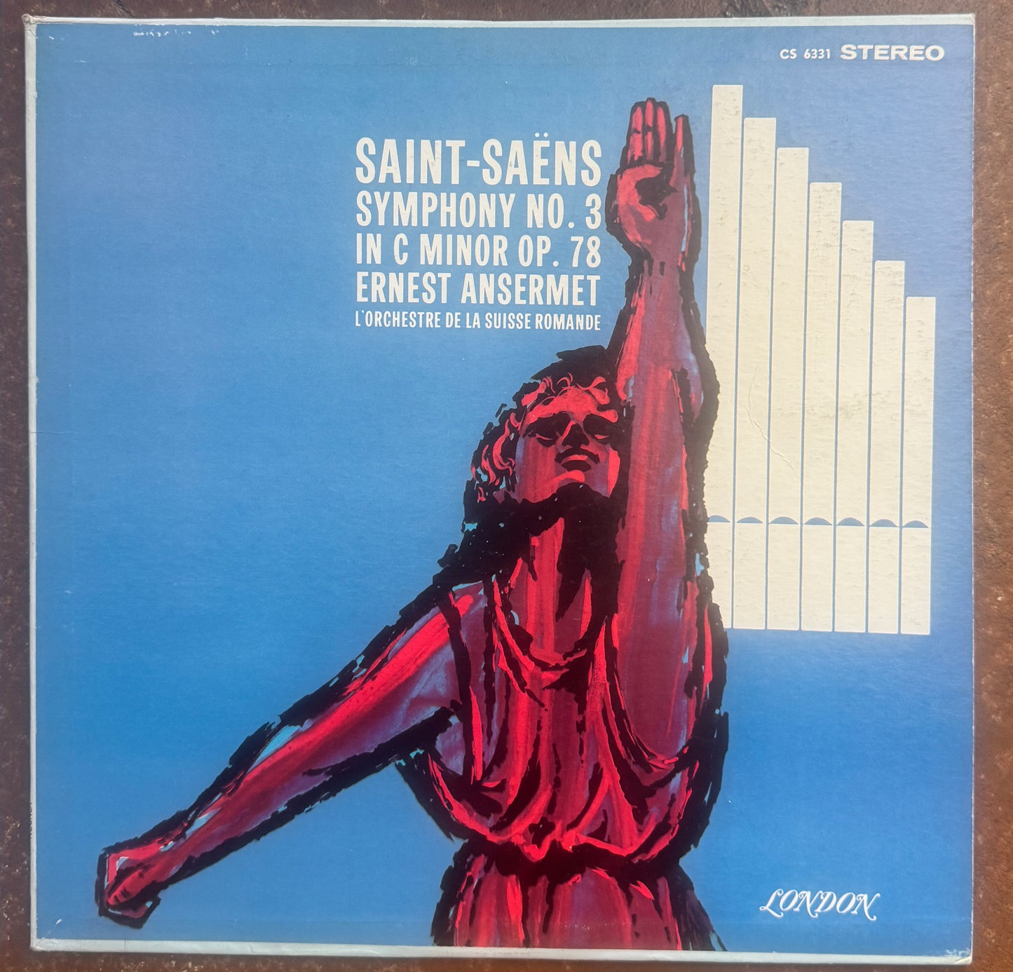 Saint-Saën, Ansermet, L'Orchestre De La Suisse Romande – Symphony No.3 In C Minor Op. 78