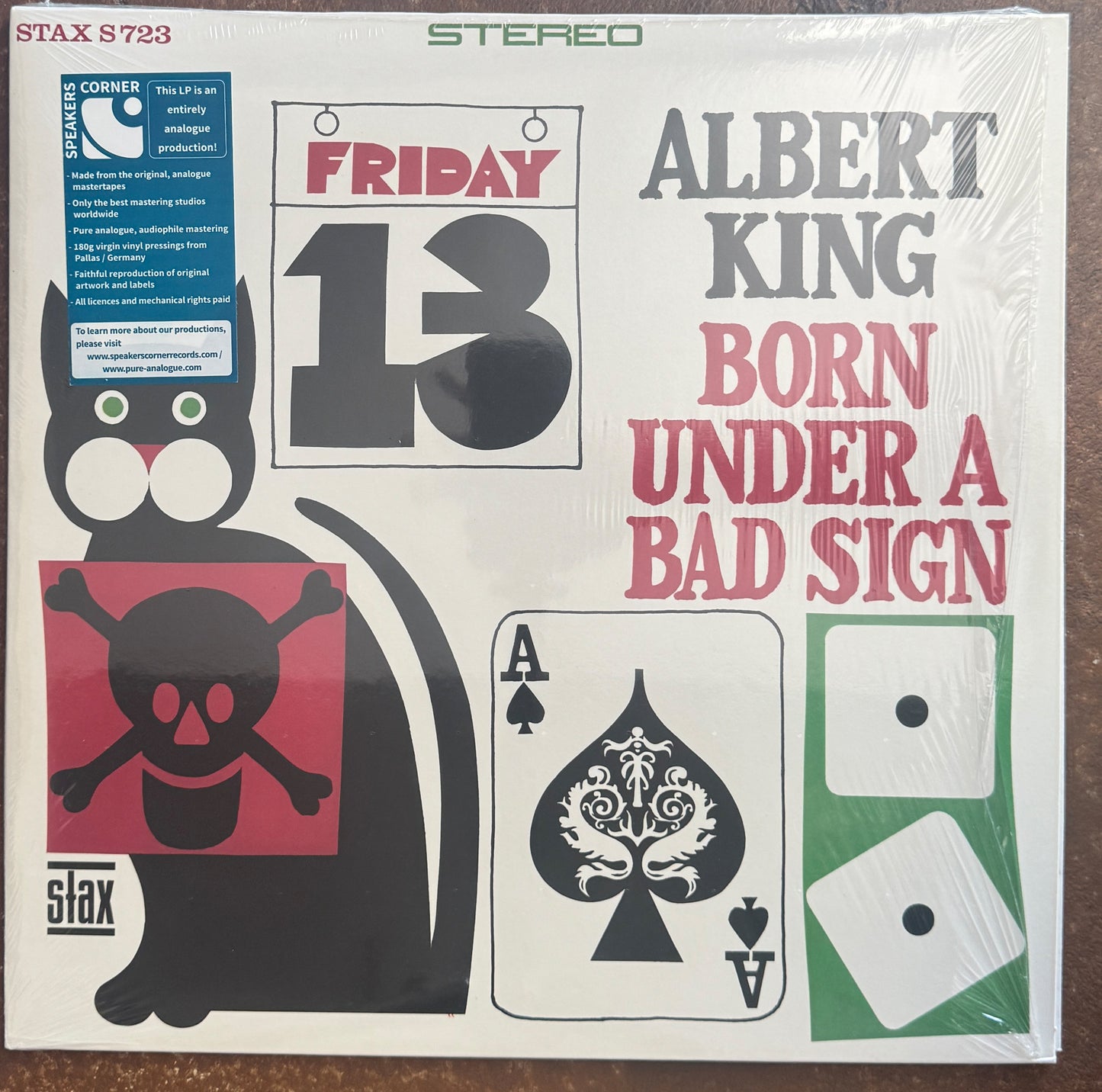 Albert King ‎– Born Under A Bad Sign