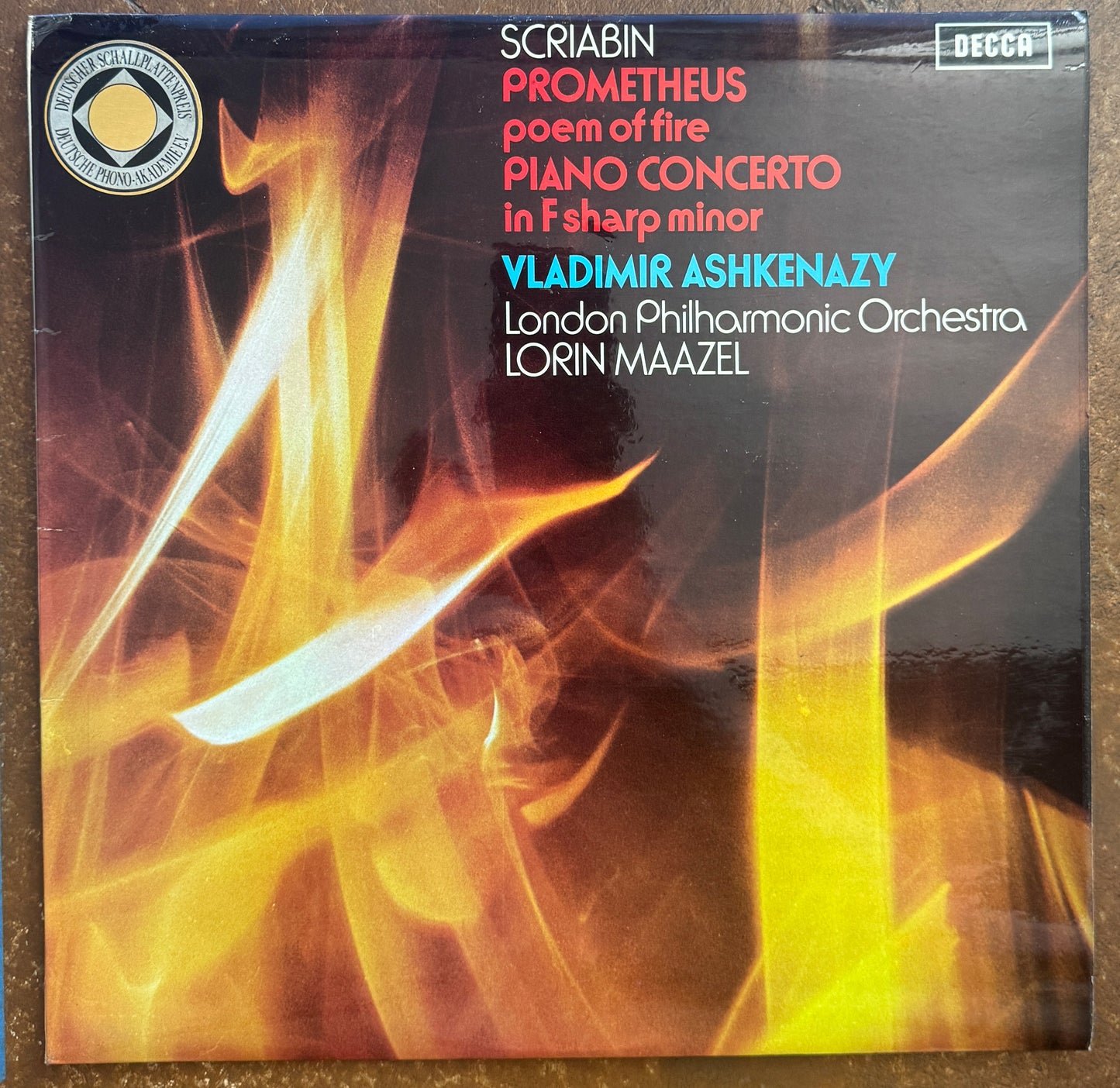 Scriabin - Vladimir Ashkenazy, London Philharmonic Orchestra, Lorin Maazel – Prometheus, Poem Of Fire / Piano Concerto In F Sharp Minor