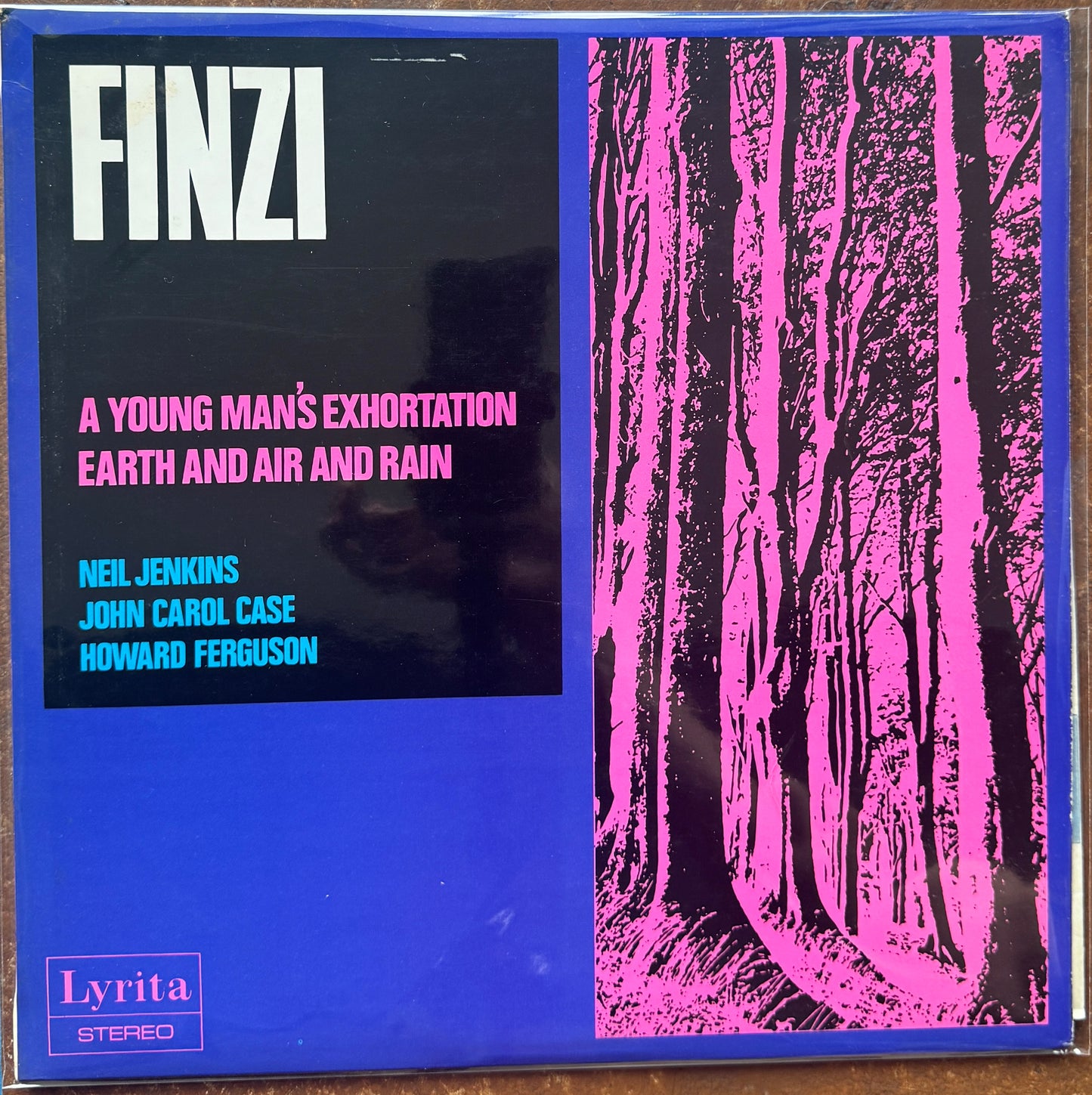 Finzi, Neil Jenkins, John Carol Case, Howard Ferguson – A Young Man's Exhortation / Earth And Air And Rain
