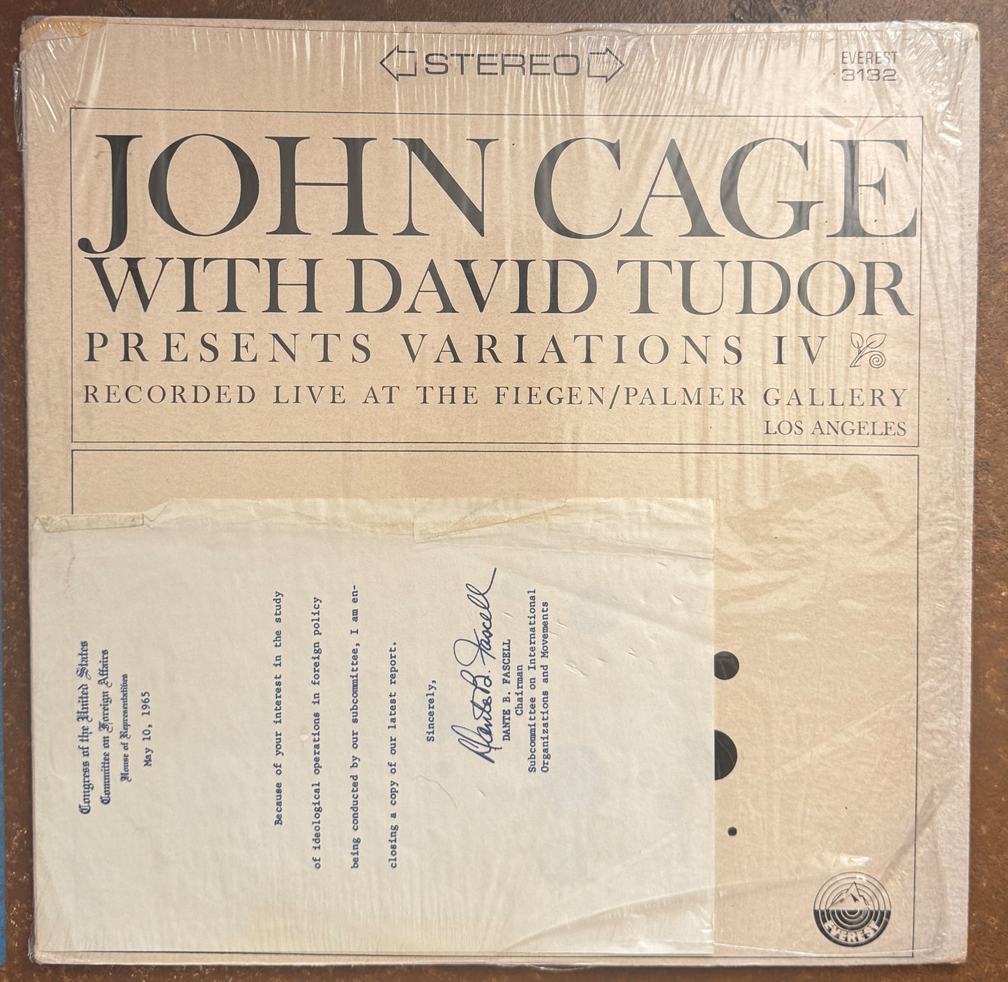 John Cage With David Tudor – Variations IV