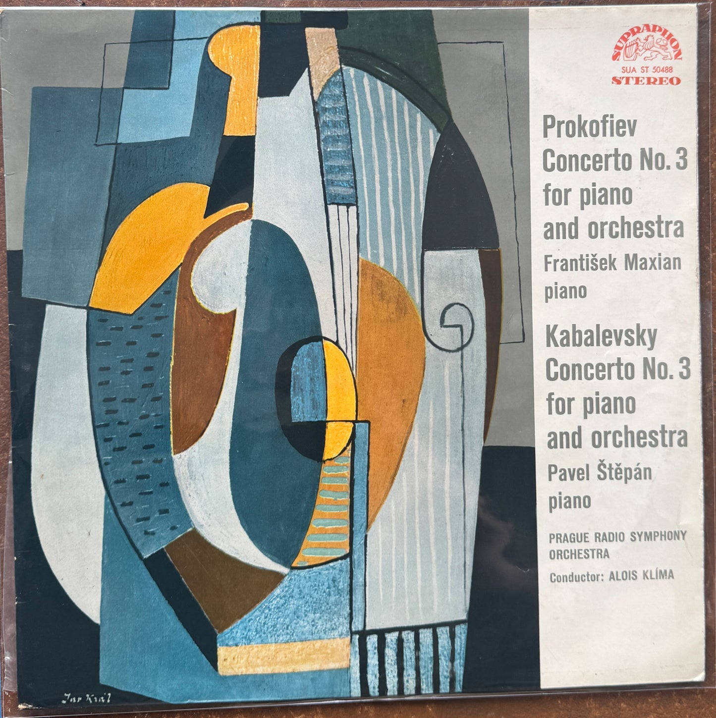 Sergei Prokofiev, Dmitry Kabalevsky, František Maxián, Pavel Štěpán, Prague Radio Symphony Orchestra, Alois Klíma – Concerto No. 3 In D Major / Concerto No. 3 In C Major