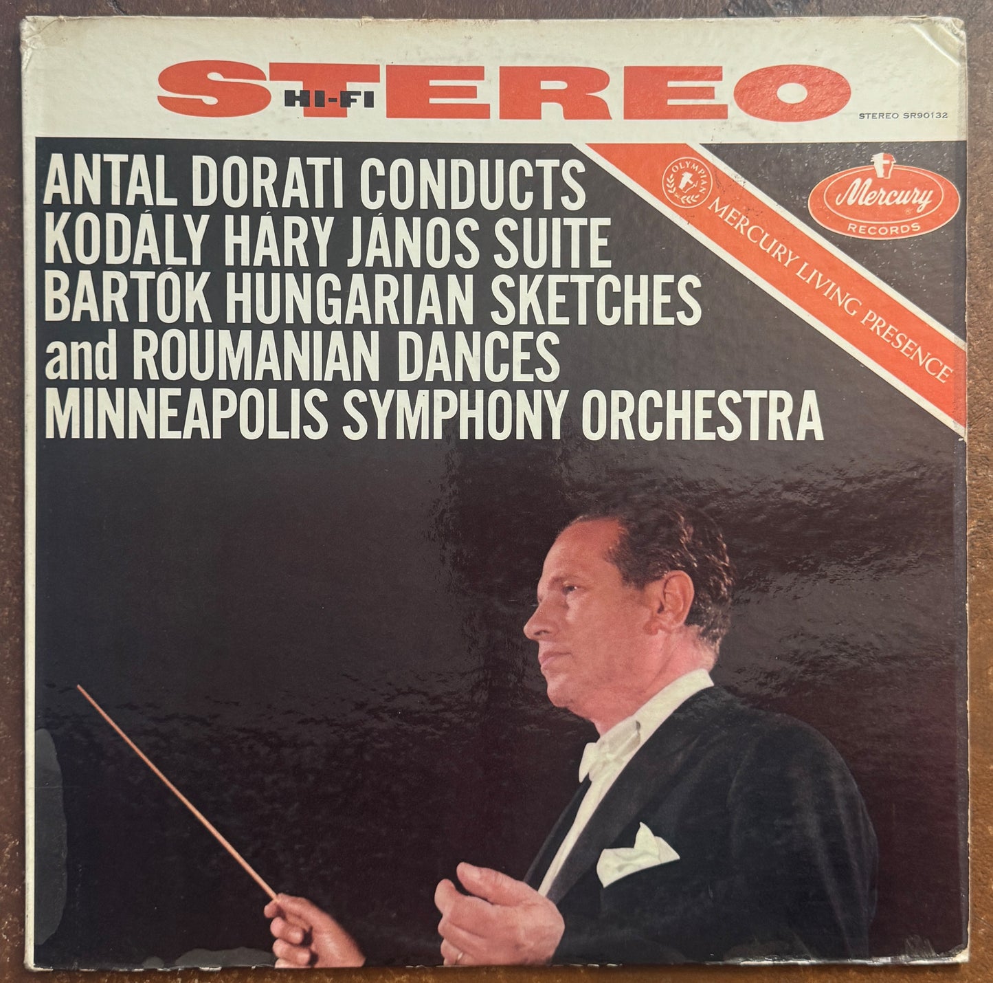 Antal Dorati Conducts Kodály / Bartók, Minneapolis Symphony Orchestra – Háry János Suite / Hungarian Sketches And Roumanian Dances