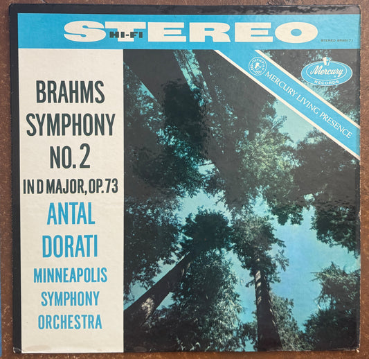 Brahms, Antal Dorati, Minneapolis Symphony Orchestra – Symphony No. 2 In D Major, Op. 73
