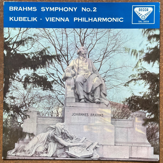 Brahms - Kubelik, Vienna Philharmonic ‎– Symphony No. 2