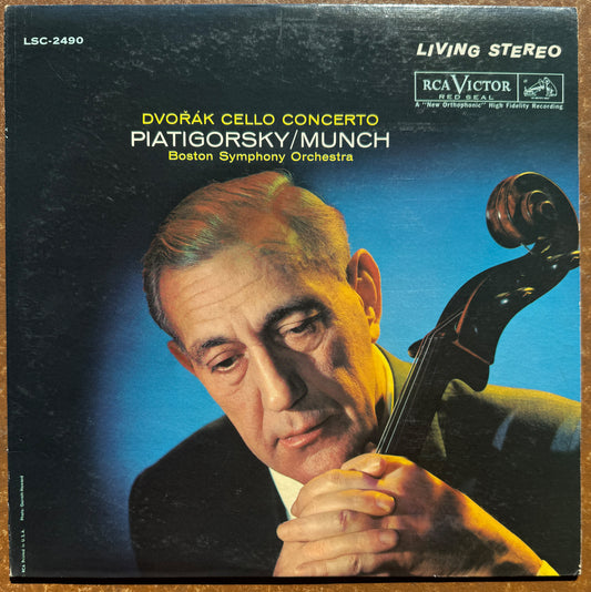 Dvořák, Piatigorsky / Munch, Boston Symphony Orchestra – Cello Concerto