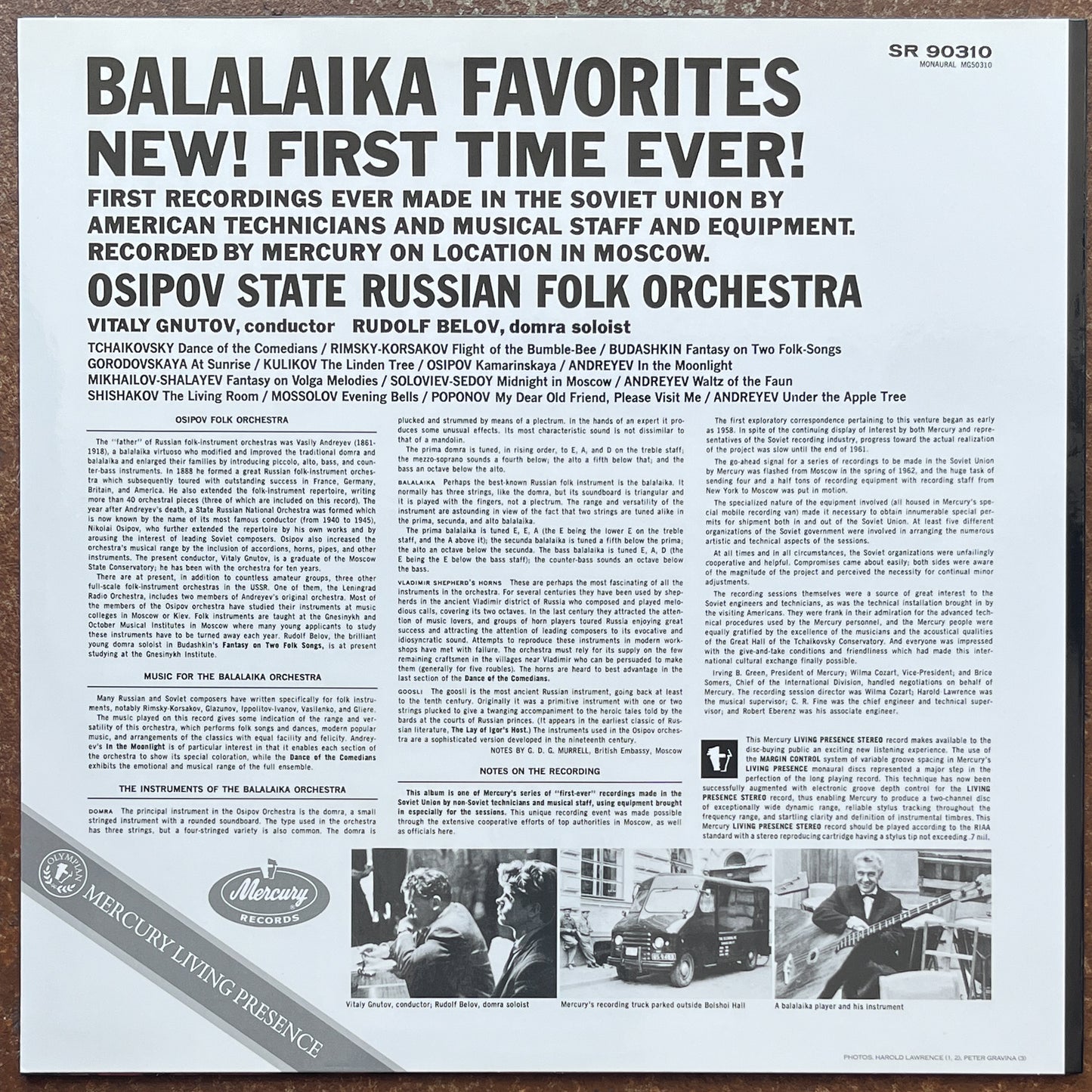 Osipov State Russian Folk Orchestra* – Balalaika Favorites