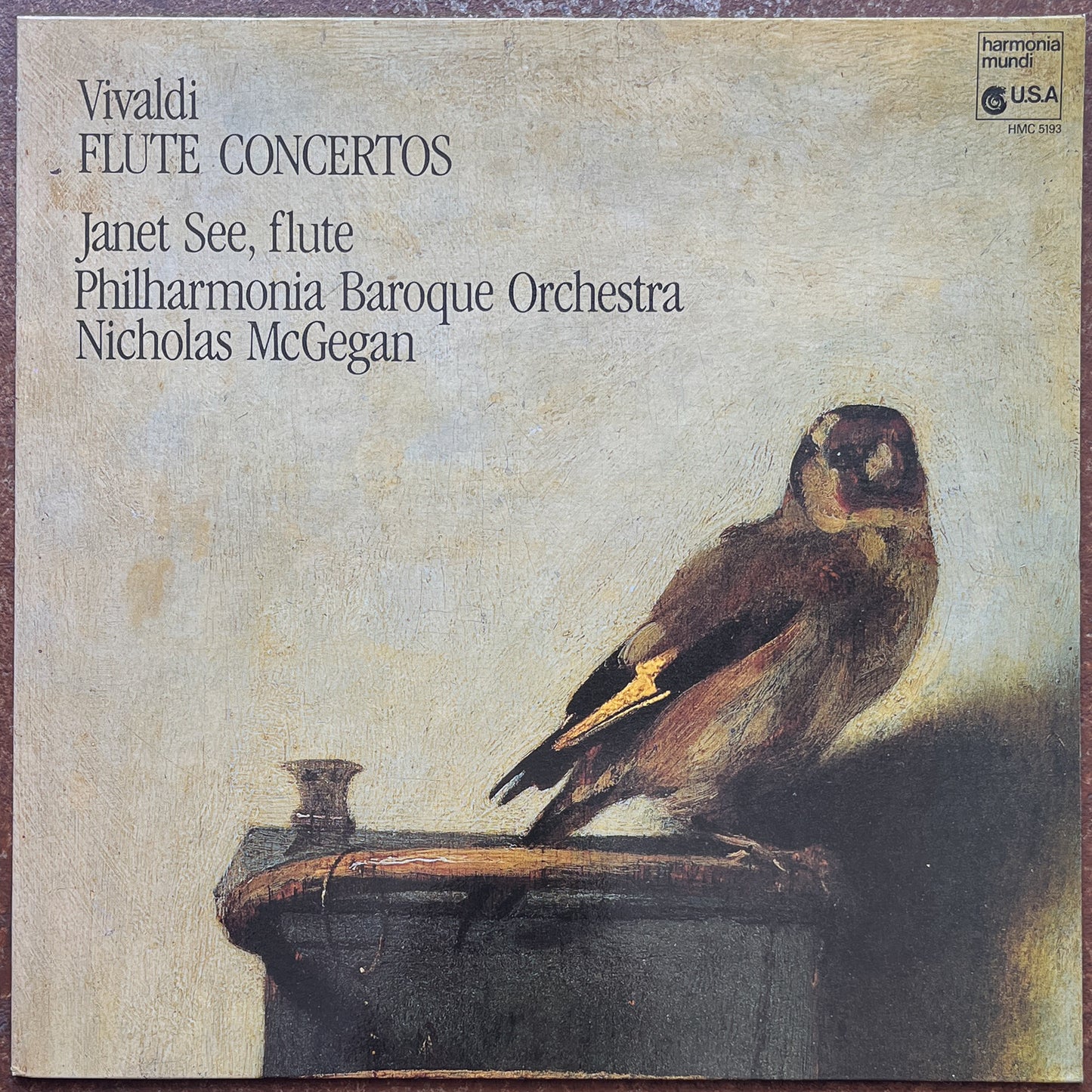 Vivaldi / Janet See, Philharmonia Baroque Orchestra, Nicholas McGegan – Flute Concertos