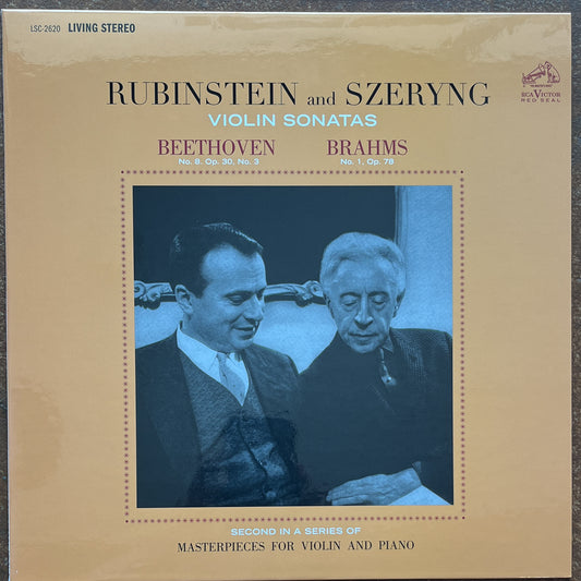 Beethoven, Brahms, Rubinstein, Szeryng – Violin Sonatas