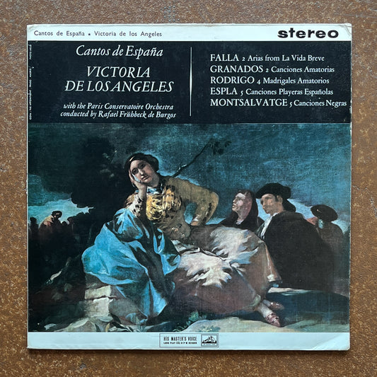 Victoria De Los Angeles, Paris Conservatoire Orchestra, Conducted By: Rafael Frühbeck De Burgos – Cantos De España