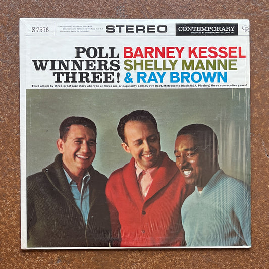Barney Kessel, Shelly Manne & Ray Brown – Poll Winners Three!