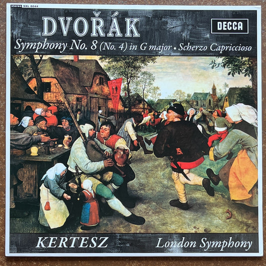 Dvořák, Kertesz, London Symphony* – Symphony No. 8 (No. 4) In G Major · Scherzo Capriccioso