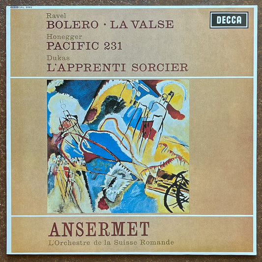 Ravel, Honegger & Dukas / Ansermet, L'Orchestre De La Suisse Romande – Works By Ravel, Honegger & Dukas