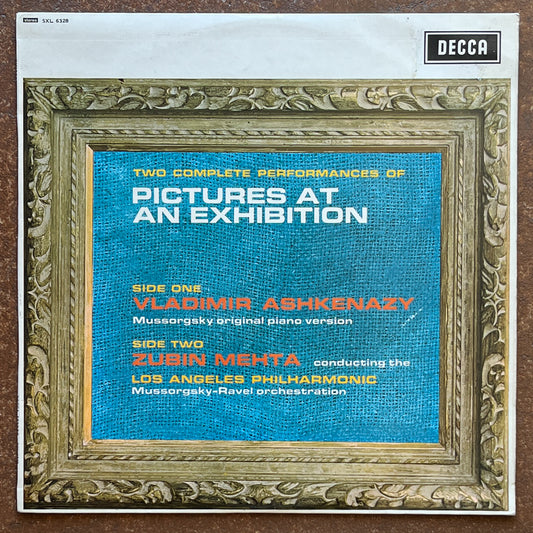 Mussorgsky / Vladimir Ashkenazy, Zubin Mehta, Los Angeles Philharmonic – Two Complete Performances Of Pictures At An Exhibition